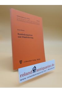 Bundeskompetenz und Filmförderung.