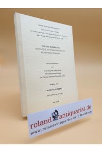 Tod und Reanimation.   - Biologische, rechtsmedizinische und arztethische Probleme.