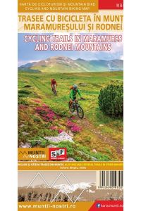 Harta Trasee cu bicicleta în Muntii Maramuresului si Rodnei  - Cycling Trails in Maramures and Rodnei Mountains