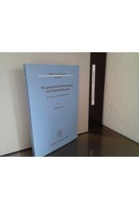 Die gesetzliche Bestimmung von Strafschärfungen : ein Beitrag zur Gesetzgebungslehre.   - von Julia Heinrich / Schriften zum Strafrecht ; Band 299