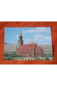 Postkarte: Berlin – Hauptstadt der DDR. Marienkirche.