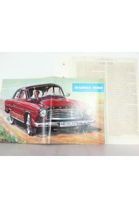 Hansa 1100. Eine sichere Sache. Bauzeitraum 1958-1961.   - Reihe: Automobil Edition Band 6 - Hier Faksimile AE 01077.