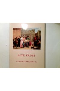 Lempertz Auktion 603 - Alte Kunst 22. bis 24. November 1984
