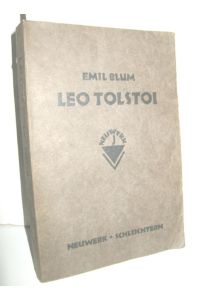 Leo Tolstoi (Sein Ringen um den Sinn des Lebens)