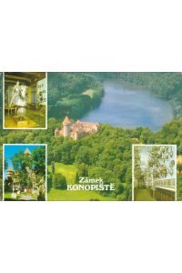 1113075 Benesov – Schlossverschiedene Ansichten Mehrbildkarte