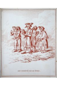 Het Committe van de Vivres - James Gillray caricature Verpflegung food Händler dealer Kaufmann merchant