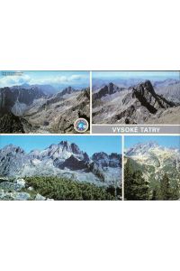 1116768 Hohe Tatra, Kotlina Zabich plies Mehrbildkarte