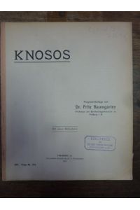 Knosos, Programmbeilage: Bertholdsgymnasium zu Freiburg i. Br. ,