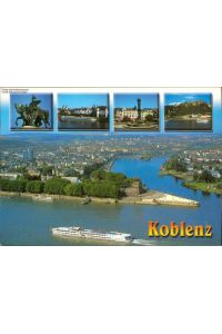 1122088 Koblenz an Rhein und Mosel - Kaiser Wilhelm I. Moselansicht