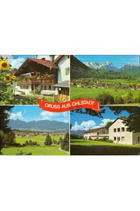1122369 Ohlstadt / Oberbayern Erholungsord Oberbayer. Bauernhaus Mehrbildkarte