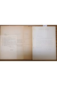 Schriftwechsel zwischen Walther Killy: 1 eigenhändig geschriebener Brief persönlichen Inhalts von Killy und 3 Schreiben des Antiquariats eher geschäftlichen Inhalts in Durchschlägen aus dem Jahr 1961.