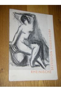 Jahres-Ausstellung der Rheinischen Sezession Düsseldorf in den Räumen des Kunstvereins Düsseldorf, Alleestrasse 11A, vom 16. März bis 20. April 1950