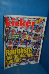Sportmagazin kicker, aktuell - fachlich . kritisch Nr. 52/26. Wo. 26. 6. 1989