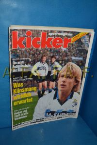 Sportmagazin kicker, aktuell - fachlich . kritisch Nr. 54/27. Wo. 3. 7. 1989