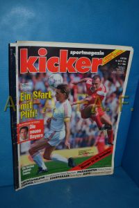 Sportmagazin kicker, aktuell - fachlich . kritisch Nr. 62/31. Wo. 31. 7. 1989