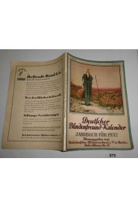 Deutscher Blindenfreund-Kalender / Jahrbuch für 1932