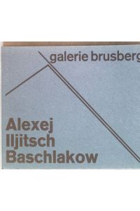 Alexij Iljitsch Baschlakow; 1. Einzelausstellung;