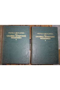 Nouvelle Encyclopédie Des Grandes inventions Modernes Tome 1 und Tome 2 (komplett)