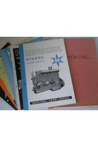 Sammlung von 21 Werbeschrfiten, Prospekten und Einblattdrucke von 1935-1941