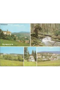 1134047 Sumava , Vimperk , Boubin , Churano, Javornik, Stachy Mehrbildkarte