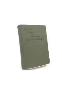 Lehrbuch des deutschen Civilprozessrechts [Zivilprozessrechts].
