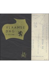Vlaamse dag op de Wereldtentoonstelling, 6 juli 1958. EXPO 1958