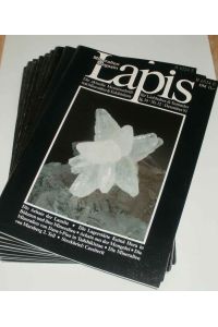 LAPIS - 16. Jahrgang 1991  - -  Mineralien-Magazin (Die aktuelle Monatsschrift für Liebhaber & Sammler) -  Hefte (Juli / August, September)