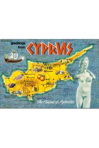 1148085 Grüsse von Zypern, Insel der Aphrodite, Karte Mehrbildkarte