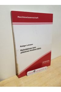 Risikofaktoren beim plötzlichen Kindstod (SIDS) / Rüdiger Lohmann / Berichte aus der Rechtswissenschaft