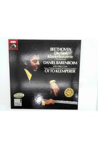 BARENBOIM/KLEMPERER die funf klavierkonzerte BEETHOVEN 4LP's Box [Vinyl] EMI His Master's Voice 1C 4LP 197 / 10 1890 3