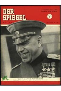 47/1951, GUSTAV ADOLF WAR MEIN VORLÄUFER, GROSSRAUMSTRATEGE GREGORIJ K SCHUKOW