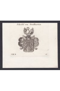 Schedel von Greiffenstein - Schedl Schedel Greifenstein Wappen Adel coat of arms heraldry Heraldik
