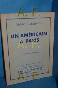 Un Americain a Paris, Partition D´Orchestre (Hawkes Pocket Scores No 19)