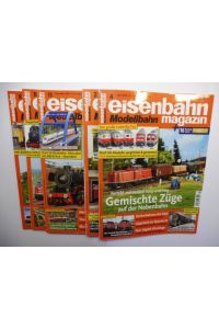 eisenbahn magazin Modellbahn. 5 versch. Exemplare oder Hefte *.   - (Deutschsprachige Monats-Zeitschrift für alle Freunde der Eisenbahn und Modellbahn).