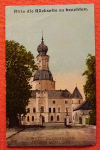 Reklamemarke / Werbekarte Gögginger Nähgarne (Motiv: Großherzogtum Oldenburg. Jever Schloss)