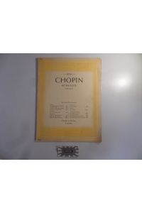 Chopin: Scherzo b-moll, opus 31.   - (Edition Schott No. 0372 1/2).