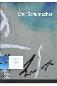 Emil Schumacher. . . . . . . wie könnte ich mich der Natur entziehen? Gouachen und Malerei auf Schiefer 1989-1998.   - Katalog zur Ausstellung  vom 9.4 bis 28.5.2000 Im Museum Quadrat/ Josef Albers Museum, Bottrop.