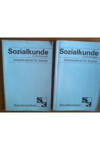 Sozialkunde 9. /10. Schuljahr: Arbeitsmaterial für Schüler. 1. und 2. Teil. Zusammen 2 Bücher.   - Schulfernsehen in Südwest 3.