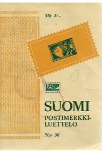 Suomi postimerkki - luettelo No 30. 1856 - 1942.