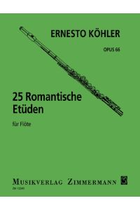 25 Romantische Etüden op. 66  - mittelschwer im modernen Stil