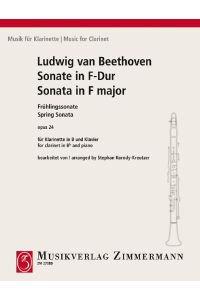 Sonate in F-Dur (Frühlingssonate) op. 24  - (Reihe: Musik für Klarinette)