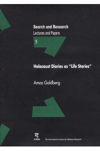 Goldberg, Holocaust Diaries