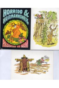 Horrido & Weidmannsheil.   - 10 farb. Postkarten von Willy Moese.