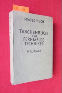 Taschenbuch für Fernmeldetechniker.