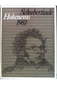 Schubertiade Hohenems 1981.   - 18. - 28. Juni.