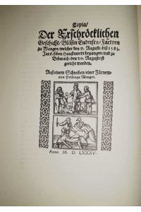 Massenkunst im 16. Jahrhundert. Flugblätter aus der Sammlung Wickiana. Mit 112 Abbildungen.