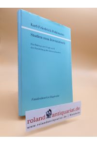 Studien zum Jeremiabuch. Ein Beitrag zur Frage nach der Entstehung des Jeremiabuches. Göttingen, Vandenhoeck & Ruprecht,