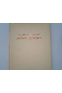 Meubles et ensembles anglais (regency)