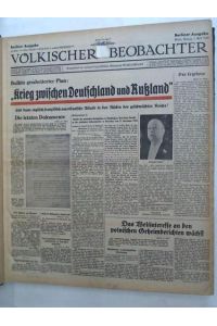 Kampfblatt der national-sozialistischen Bewegung Großdeutschlands. 53. Jahrgang 1940. Berliner Ausgabe. 1. April 1940 bis 30 Juni 1940, 82 Ausgaben