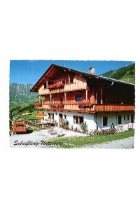 Alpbach, Tirol, Fremdenheim Unterberg, AK, gelaufen 1980